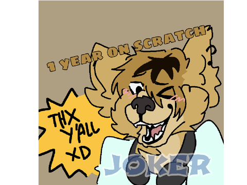 1 year on scratch XD