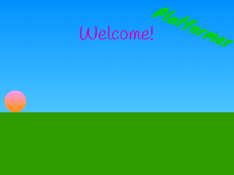 Platformer Game! (My first one that I ever made) :/