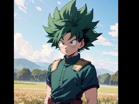 Deku in DBS 