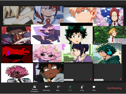 Add yourself to the Zoom Anime ver. remix remix remix remix remix remix