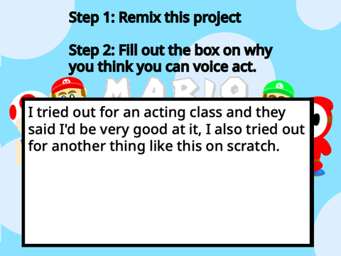 Mario Movie Sign-ups remix