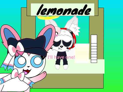 Melody buys a lemonade