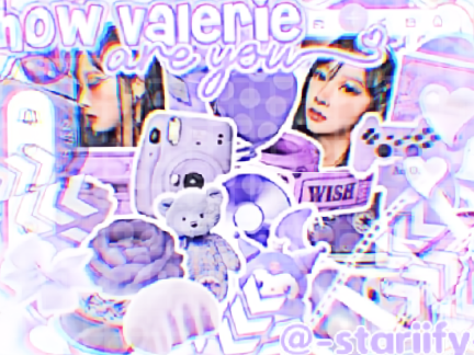 -` ꒰ ➜┊h★w valerie are y★u ࿔ ⌦ ࣪