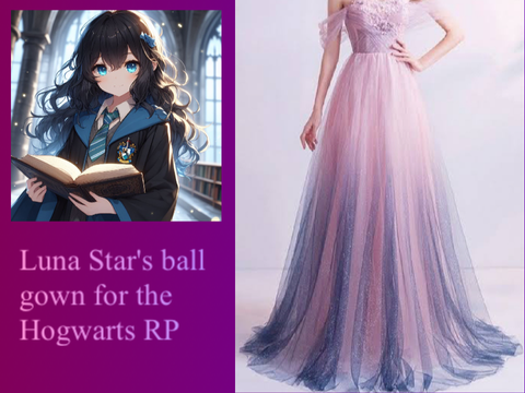 Luna’s Ball Gown-Hogwarts RP