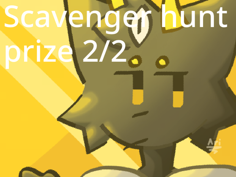 Scavenger hunt prize 2/2 [] For @bezel_drawz