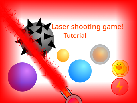 Laser shooting game (PRACTICE!!!)