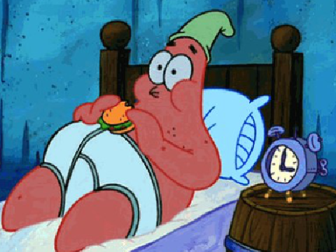 Spongebob Skit: Patrick Munchin on a patty