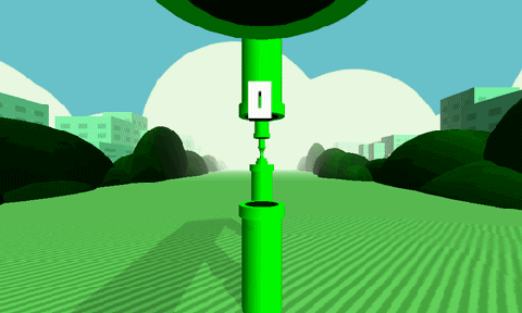 Flappy Bird (new pipes)