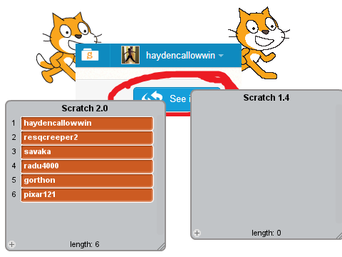 Scratch 2.0 or 1.4? remix remix remix remix remix