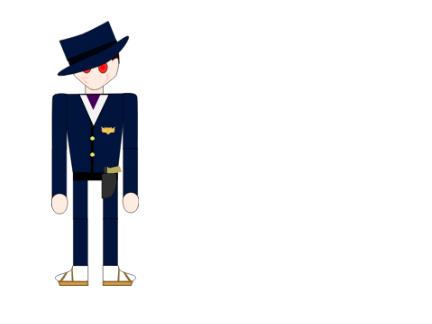 He
