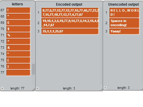 Simple encoder