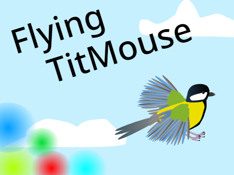 Flying Titmouse ‖ Animation