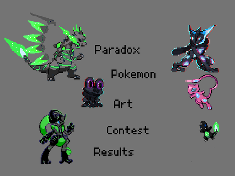 Prizes for Paradox Pokemon Contest 