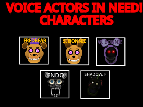 SpringBonnie Voice Acting Audition, by Starlight!<3