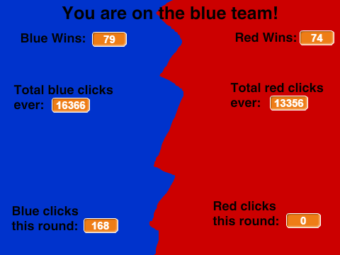 Red Vs. Blue Cloud Clickoff