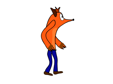 Crash Bandicoot Animation