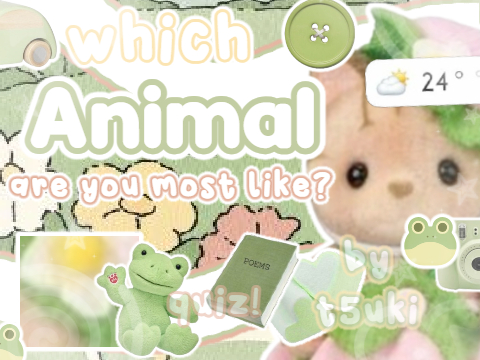 ╰  ꔫ ᥕһіᥴһ A͟N͟I͟M͟A͟L͟ are you ⓜⓞⓢⓣ like?