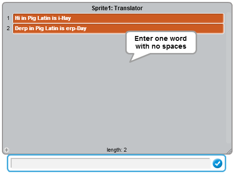 Pig latin translator