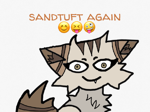 Sandtuft sitting 