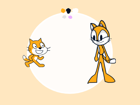 Scratch cat redesign cuz im bored