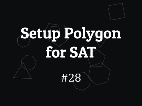 #28 Setup Polygon for SAT