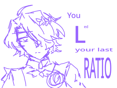 You L-ed your last ratio 