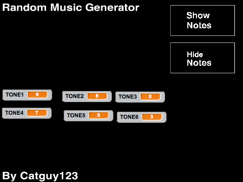 Random Music Generator