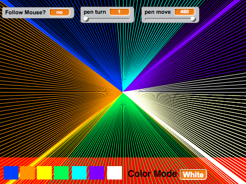 Moire Effect remix COLOR SWITCHING