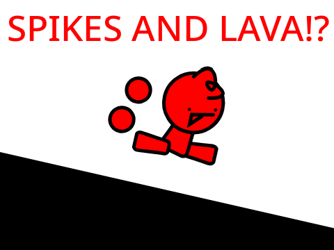 SPIKES AND LAVA!? (GAME)