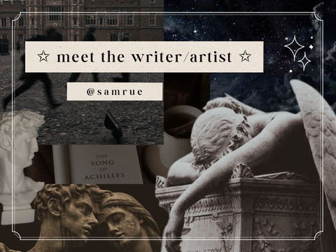 ✩ meet the writer/artist ✩