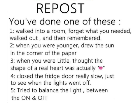 Repost if you’ve done these remix remix remix remix remix remix