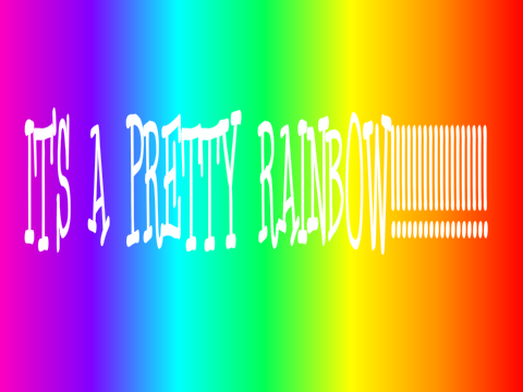 pretty rainbow