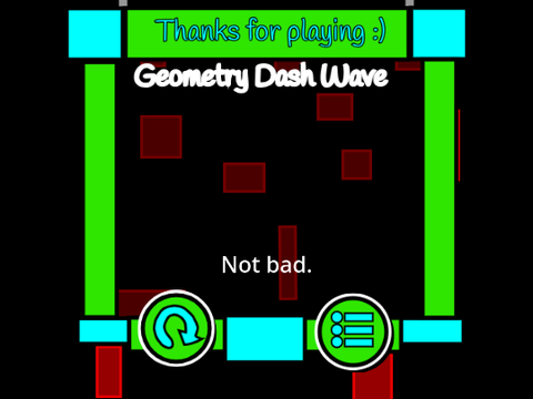 Geometry Dash Wave White