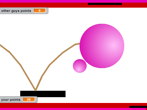 bouncing ball 1 player
