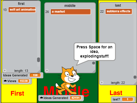 Scratch Project Ideas (82k+ Ideas Generated!)