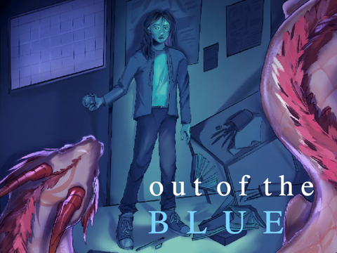 out of the blue