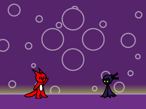 Beginning Cutscene Red: Four Worlds