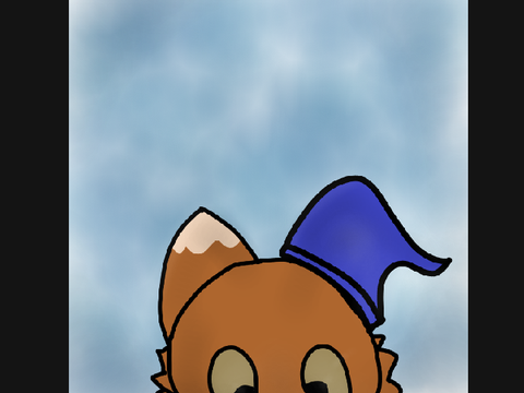 half a cat(?) head becuase because