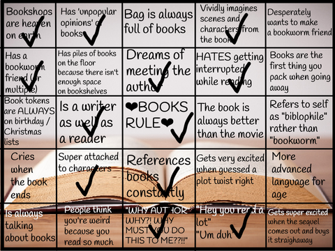 Bookworm Bingo remix