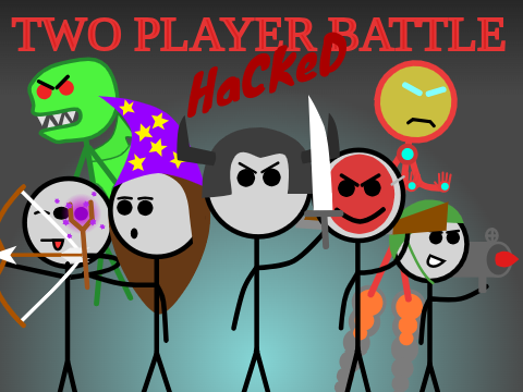 2 Player Battle: HACKED!