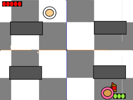 chef boss fight mini-game