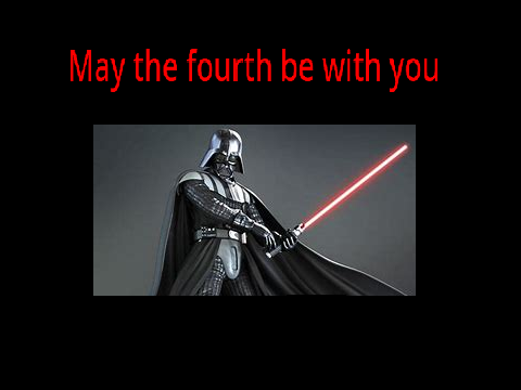May the 4 be with you
