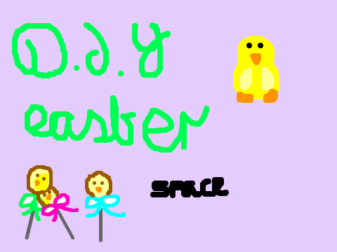 D.I.Y easter