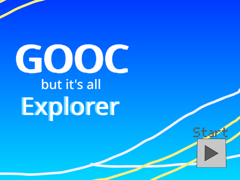 gooc but it's all explorer