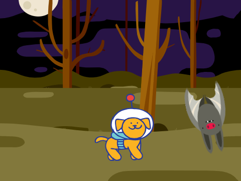 spooky scene