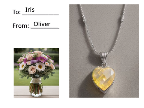 Gift for Iris (from Oliver)