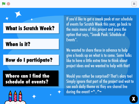 Scratch Week is coming! remix