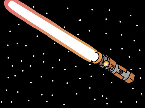 Steampunk lightsaber cuz why not