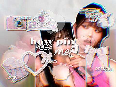 ＞＜ how pin ◌ sees mℰ ♡︎ !