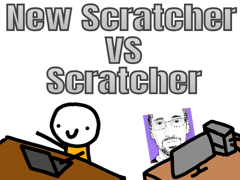 New Scratcher VS Scratcher | Short animation